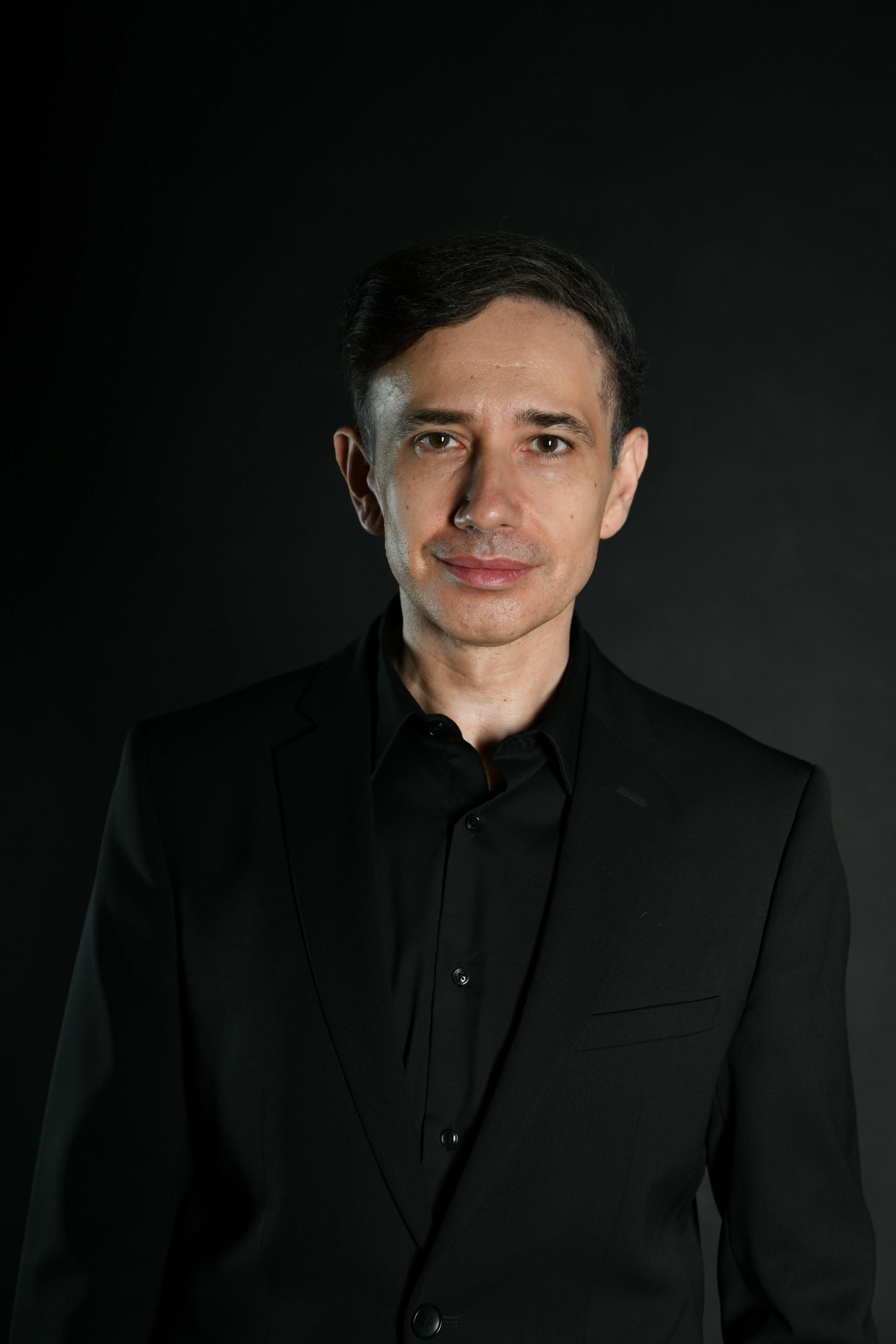 Portrait of pianist and composer Lorenzo Meo