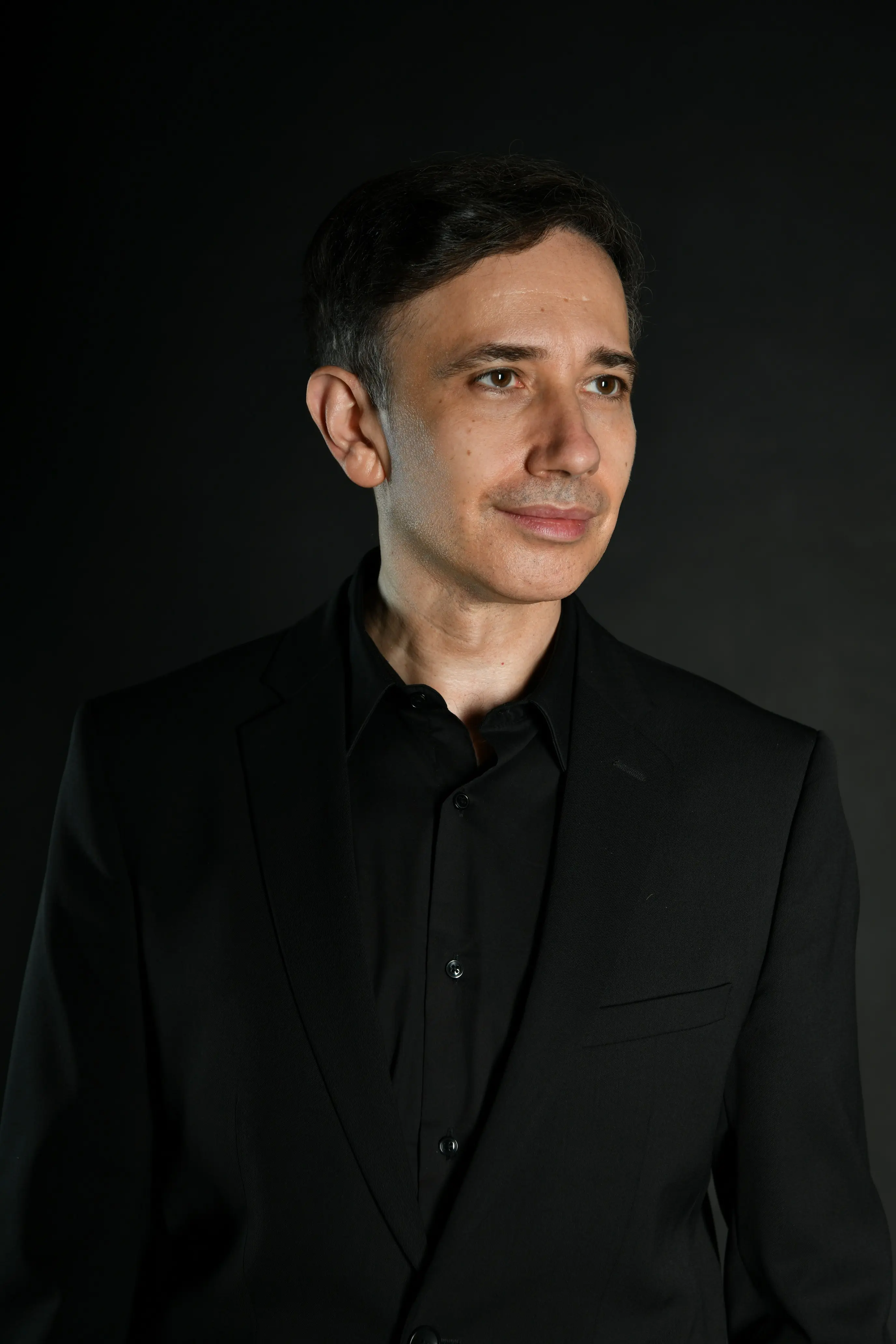 Portrait of pianist and composer Lorenzo Meo